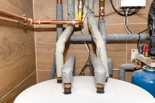 water tank pipes for a modern water heater in Jackson TN