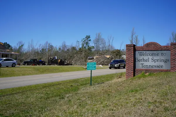 Bethel Springs Welcome sign - Roto-Rooter Plumber Jackson TN Service Area