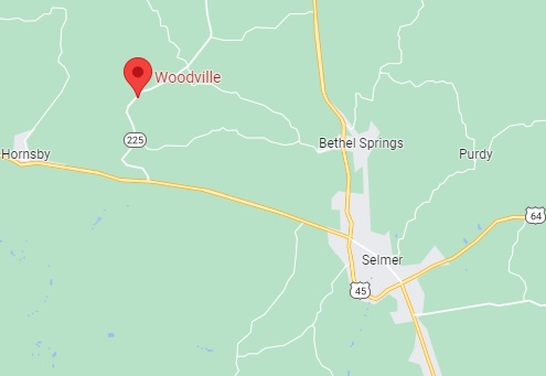 Emergency_Plumber_Water_Cleanup_Roto-Rooter_Jackson_TN_Woodville Woodville - Roto-Rooter Jackson, TN Service Area Map
